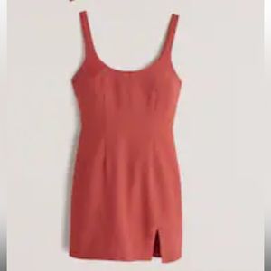 A&F 90’s Mini Slip Dress - Red - XL - Worn Twice!